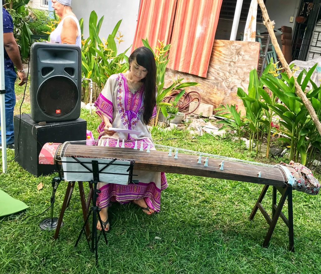 Maki-kawamoto-traditional-japanese-koto-word-sound-healing-mind-being-wellness-tami-tsansai-mens-mental-health-jamaica